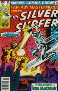 Fantasy Masterpieces (Vol. 2) #12 (Newsstand) FN ; Marvel | Silver Surfer Stan L