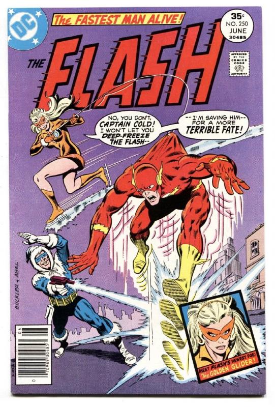 Flash #250 1977-First appearance of GOLDEN GLIDER- key issue NM-