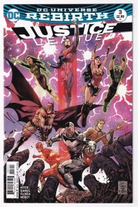 Justice League #3 October 2016 DC Rebirth Superman Batman Bryan Hitch