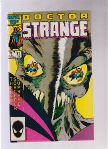 Doctor Strange #81 - 1st Full Appearance Rintrah - Direct Edition (8/8.5) 1987