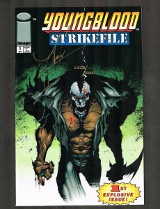 YoungBlood Strikefile #1 ~ signed by Jae Lee / Dynamic Forces ~ 1993 (9.2) WH