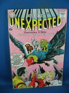 TALES OF THE UNEXPECTED 45 VG F 1960 SPACE RANGER