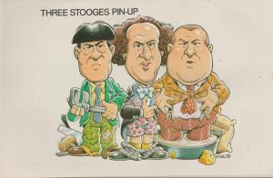 3-D - THE THREE STOOGES #2 - 3-D COMIC FROM ECLIPSE