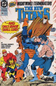 New Titans, The #86 VF ; DC | Marv Wolfman Deathstroke