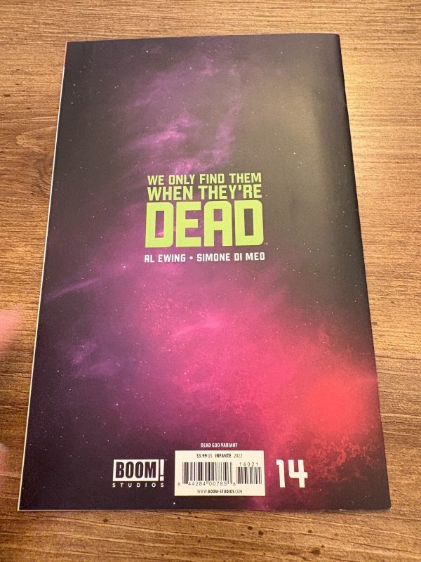 We Only Find Them When They're Dead #14 NM Variant Cover Boom Comic Book 15 J374