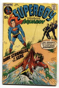 SUPERBOY #171--1971--Introduction of AQUABOY--comic book--DC