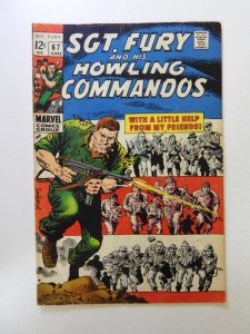 Sgt. Fury #67 (1969) VG+ condition