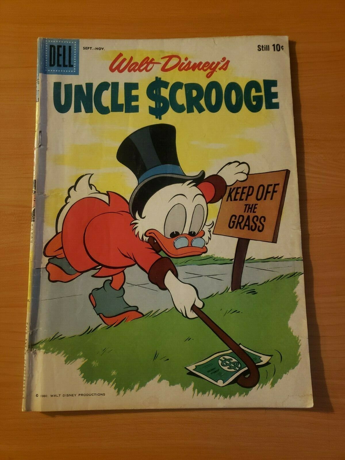 Uncle Scrooge 31 Very Good Fine Fn 1960 Walt Disney Comics Comic