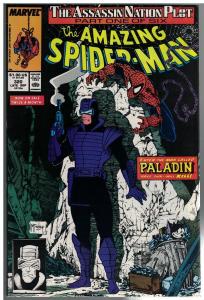 SPIDERMAN 320 FN Sept. 1989 COMICS BOOK