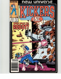 Kickers, Inc. #2 Newsstand Edition (1986) Kickers, Inc.