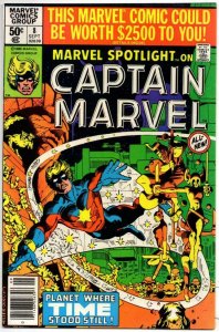 MARVEL SPOTLIGHT on CAPTAIN MARVEL #8 VF+, 1979 1980, Frank Miller