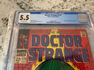Doctor Strange # 173 CGC Graded 5.5 Marvel Silver Age Comic Book 1968 JH21