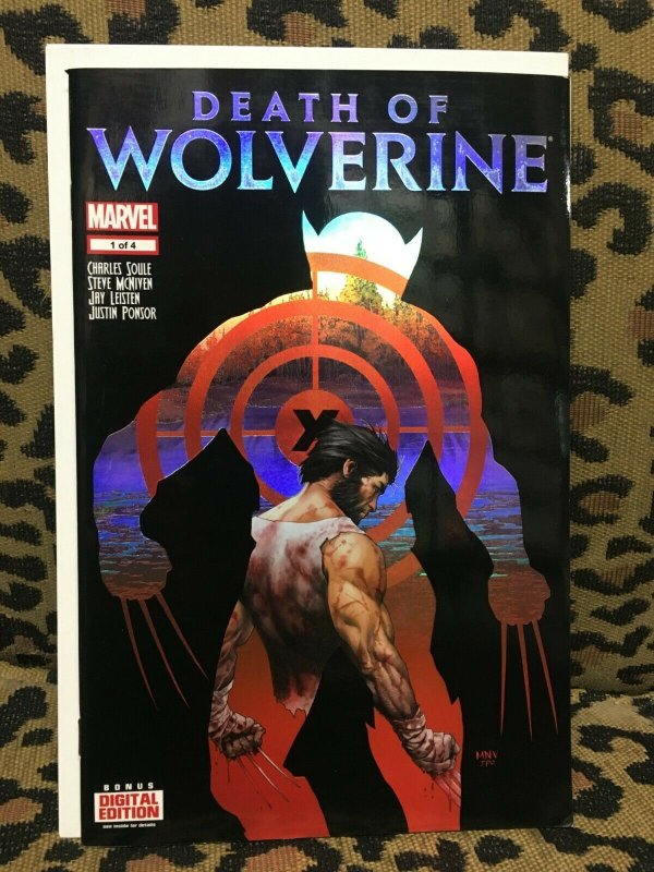 DEATH OF WOLVERINE - MARVEL - #1 - 4 - VF or Better 2014-15 FOIL COVERS