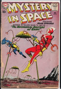 Mystery in Space #65 (1961) Adam Strange