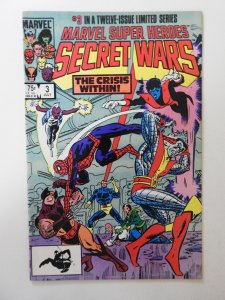 Marvel Super Heroes Secret Wars #3 (1984) FN/VF Condition! 1st Titania/Volcana!