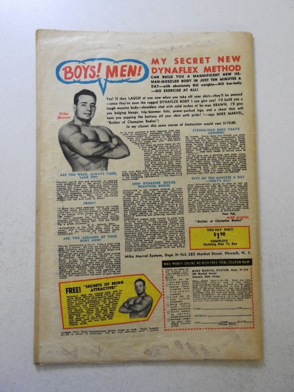 Fantastic Four #48 (1966) GD+ Condition glue residue interior front/back cover