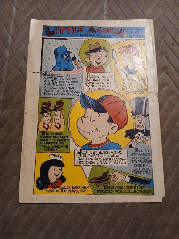 Magic Comics 106(just The Cover) David Mckay 1948 Blondie Mandrake