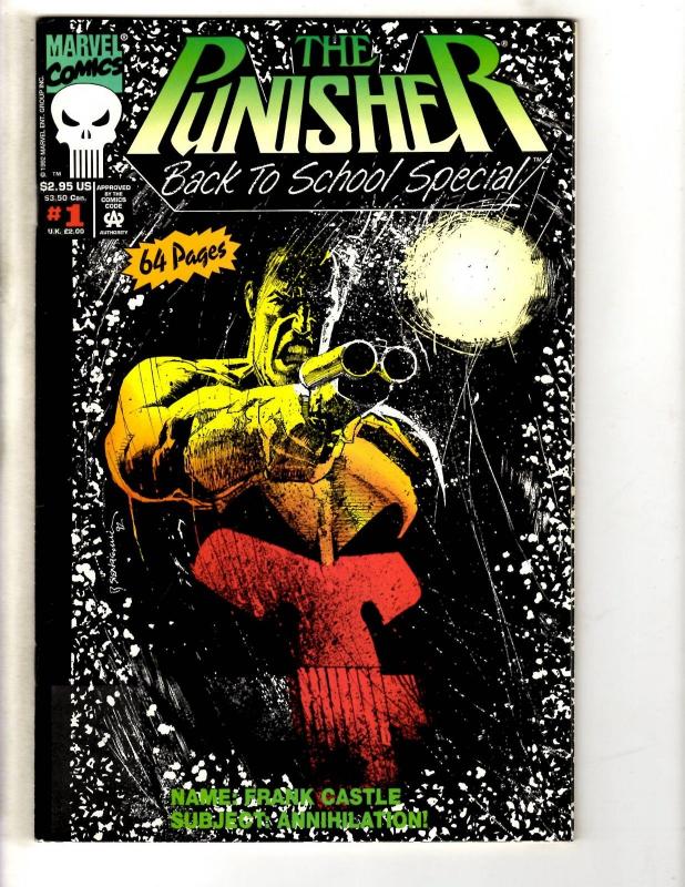 6 Punisher Marvel Comics # 1 + #1 + Armory 3 + School Special 1 2 Valentine CR35