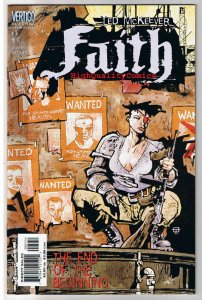 FAITH #5, NM+, Ted McKeever, Vertigo,1999, Coma Monkeys, more Vertigo in store