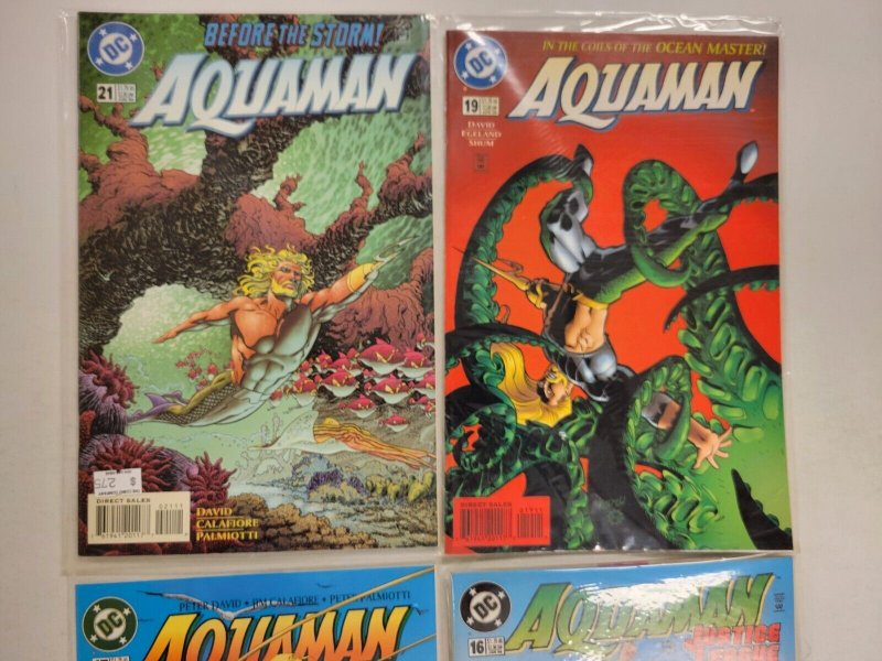 4 Aquaman DC Comic Books #16 17 19 21 73 LP6
