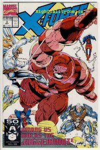 X-FORCE #1 2 3 4, VF/NM, Deadpool, Cable, ShatterStar, w/trading card in #1,1991