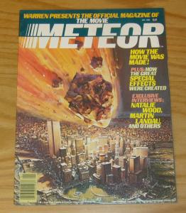 Meteor #1 FN official movie magazine - natalie wood & martin landau interviews