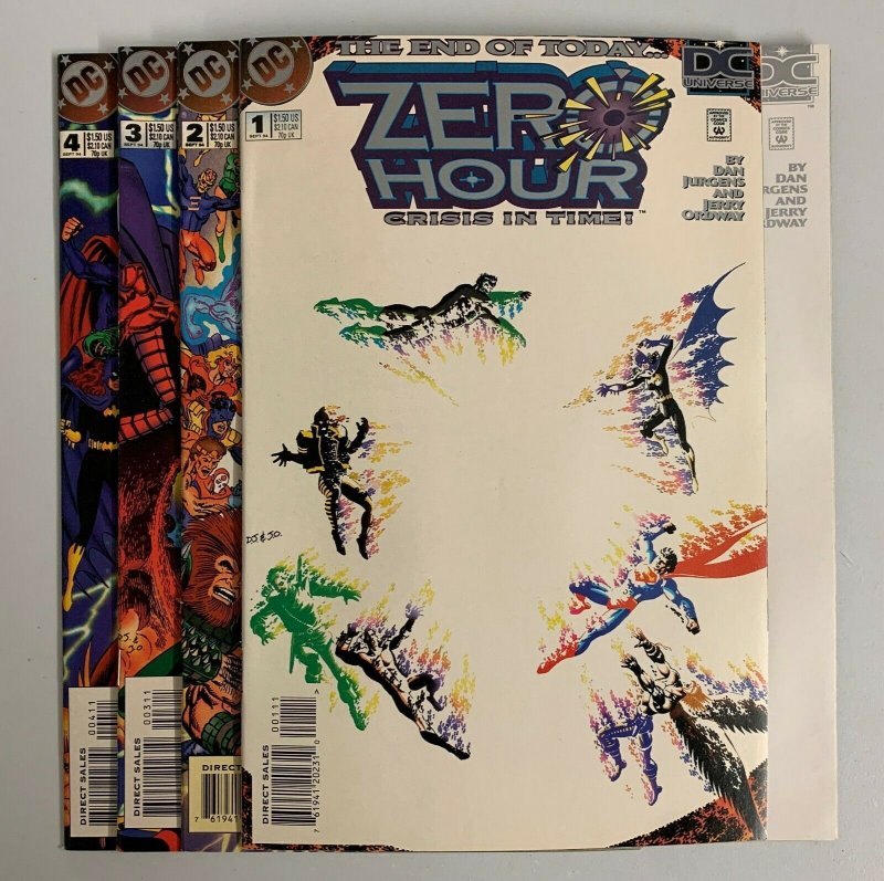 Zero Hour Crisis in Time #4-0 Set (DC 1994) 4 3 2 1 0 Dan Jurgens (8.0+) 