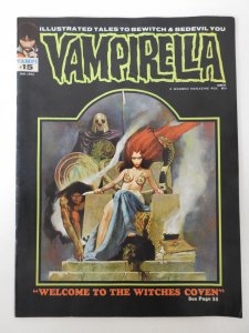 Vampirella #15 (1972) Welcome To The Witches Coven!  Sharp Fine+ Condition!