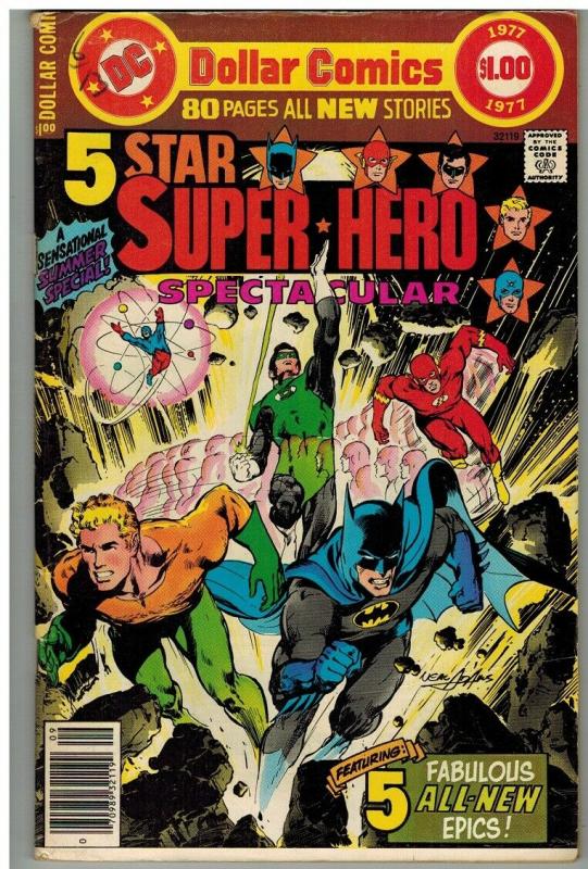 FIVE STAR SUPERHERO SPECTACULAR 1977 VG-F (DC SPECIAL S