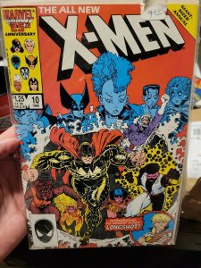UNCANNY X-MEN ANNUAL #10 - LONGSHOT JOINS (9.0) 1986