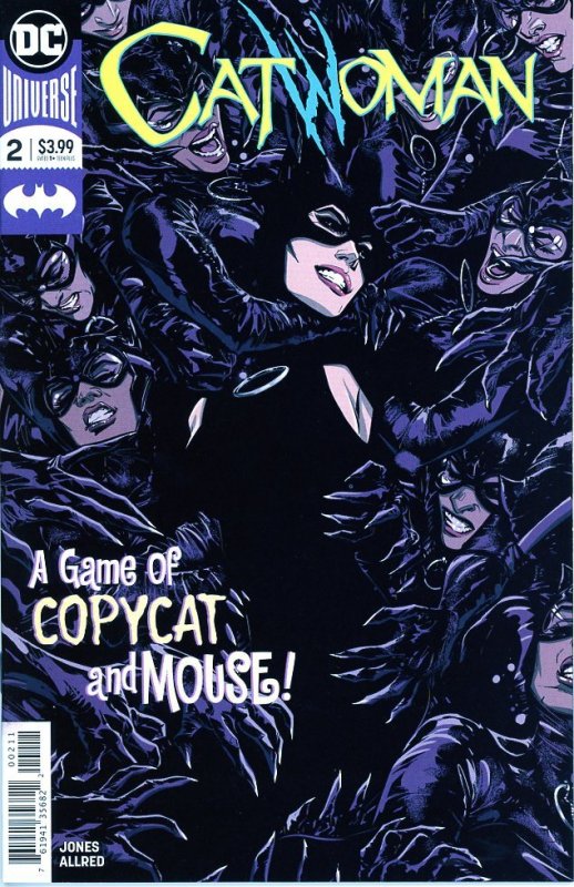 Catwoman 2  Joelle Jones Cover 2018  9.0 (our highest grade)