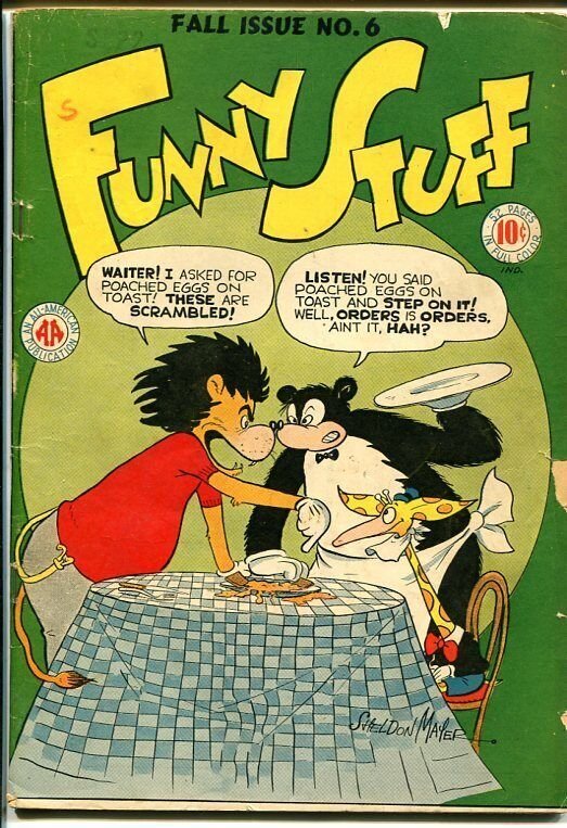 Funny Stuff #6-Pre-Code Funny Animal Violence G/VG