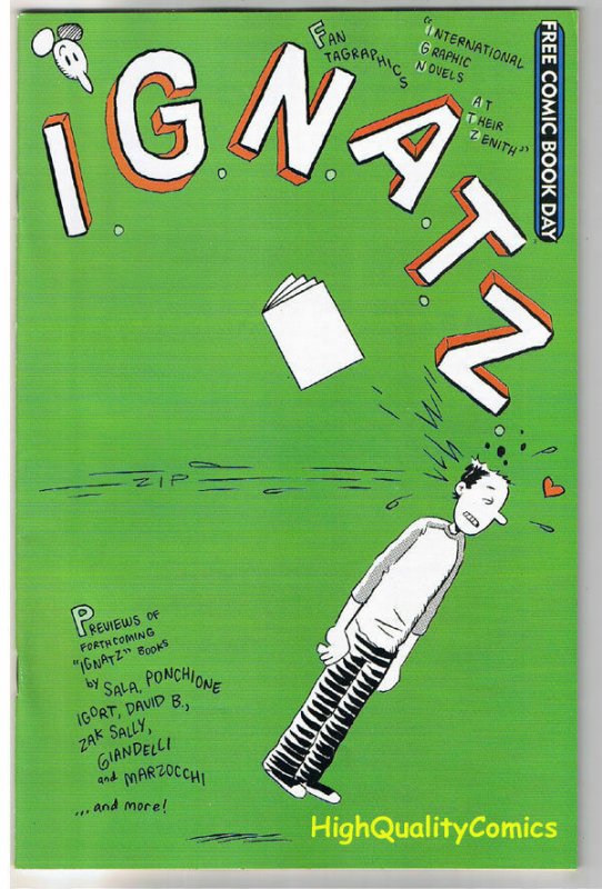 IGNATZ, Independent, Preview, Promo,2008, FCBD, NM