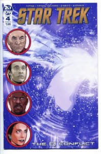 STAR TREK Q CONFLICT (2018 IDW) #4 CVR A MESSINA