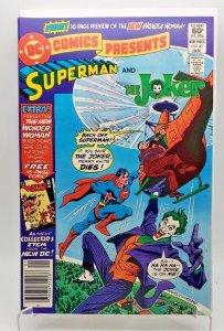 DC Comics Presents #41 (1982) Superman & THE JOKER ~ Joker on the Cover  NM-