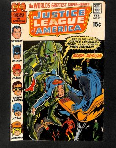 Justice League Of America #87 Neal Adams Cover!