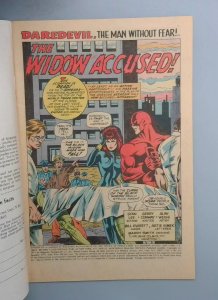 Daredevil #83 VF Black Widow Marvel Comics 1972 JR1