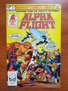 ALPHA FLIGHT #1 1ST APPEARANCE OF PUCK JOHN BYRNE 1983 Marvel VF/NM 