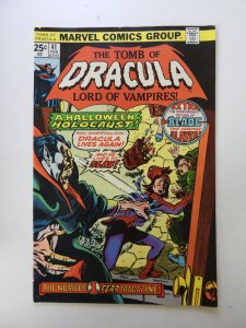 Tomb of Dracula #41 (1976) VF- condition MVS intact