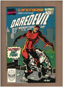 Daredevil Annual #6 Marvel Comics 1990 Lifeform VF 8.0