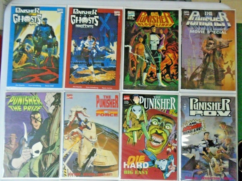 Punisher prestige comics lot 15 diff 8.0 VF 