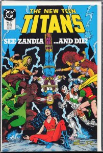 The New Teen Titans #27 (1987) Teen Titans