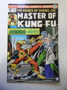 Master of Kung Fu #33 (1975) VF Condition