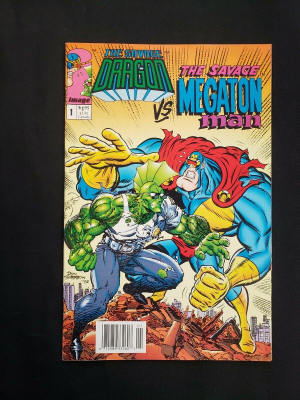 SAVAGE DRAGON VS SAVAGE MEGATON MAN (VF/NM) ISSUE #1, SAVAGE BRAWL 1993