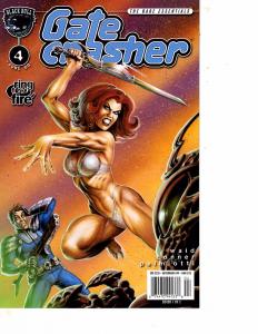 Lot Of 4  Gatecrasher Black Bull Comic Books #1 2 3 4  MS17