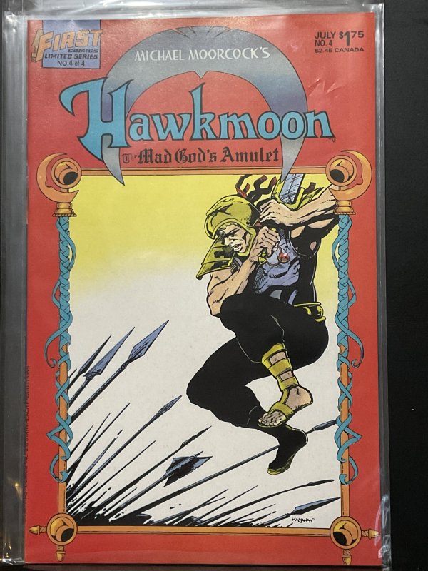 Hawkmoon: The Mad God's Amulet #4 (1987)