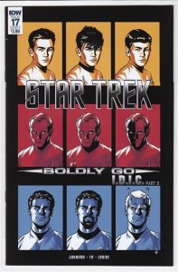 STAR TREK BOLDLY GO (2016 IDW) #17 CVR A TO