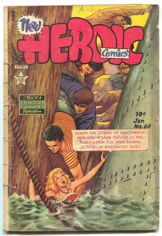 Heroic #64 1951- Golden Age Comic G