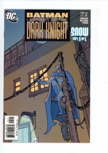 Batman: Legends of the Dark Knight #194 (2005) Batman DC Comics Comics