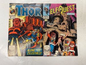 5 MARVEL comic books Wolverine Ultimate X-Men Thor ElfQuest X-Factor 61 KM38